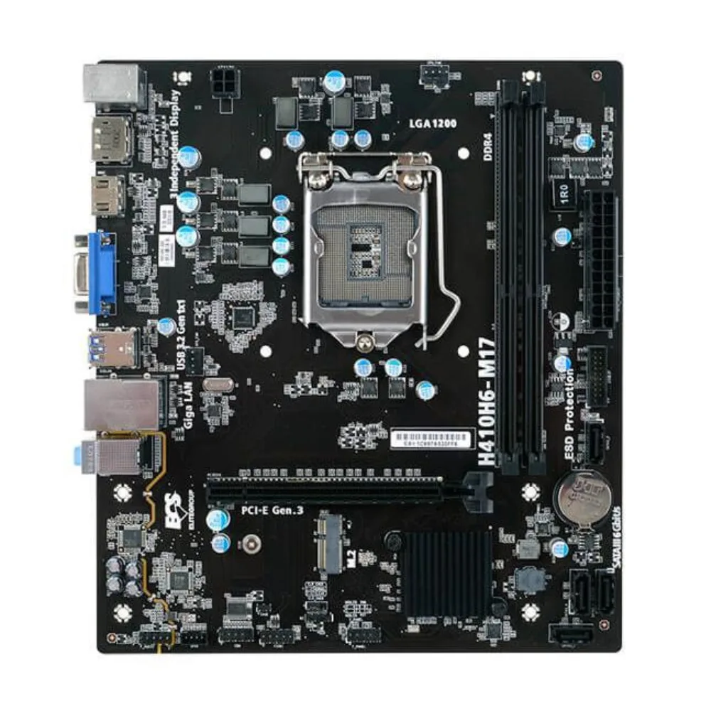 Acer H410H6-M17 DDR4 Micro-ATX Motherboard | Intel H410 LGA1200 Desktop Board