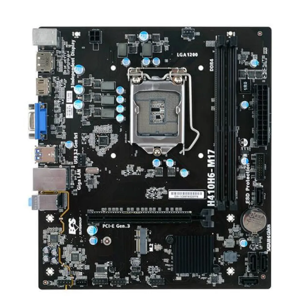 Acer H410H6-M17 Motherboard | Intel H410 LGA1200 Micro-ATX DDR4 Desktop Board