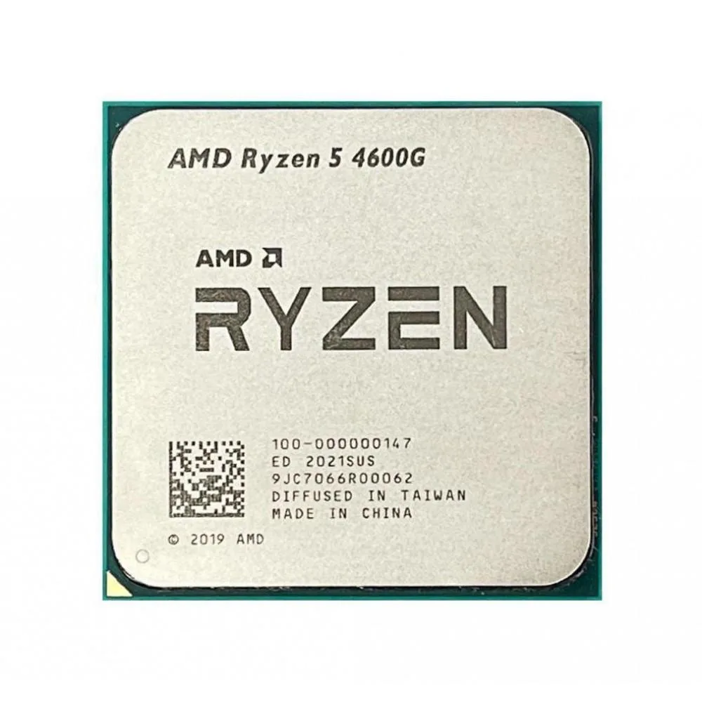 AMD Ryzen 5 4600G Tray Processor | 6 Cores 12 Threads | Radeon Vega 7 Graphics | AM4 CPU
