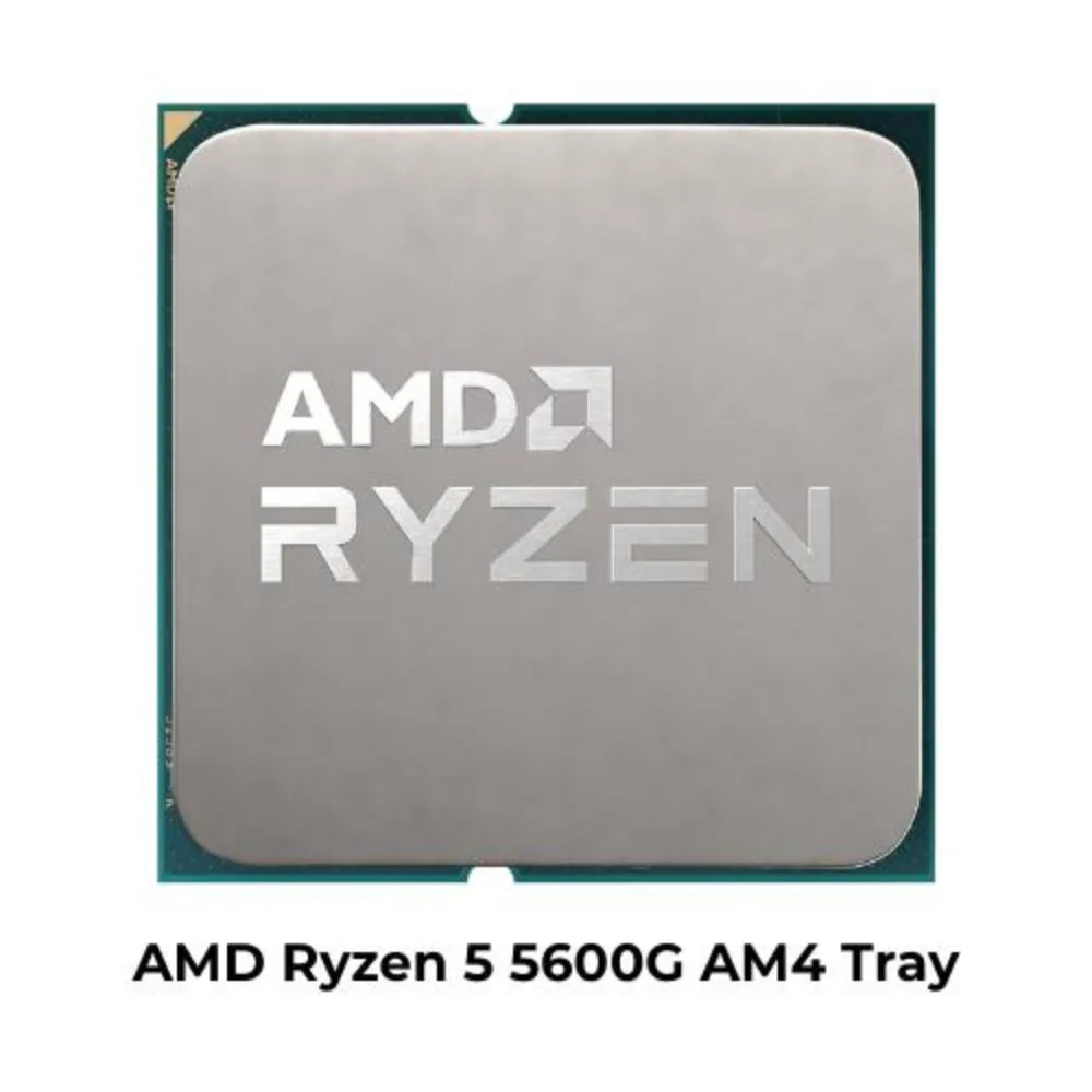 AMD Ryzen 5 5600G Tray Processor | 6-Core 12-Thread AM4 CPU with Radeon Vega 7 Graphics