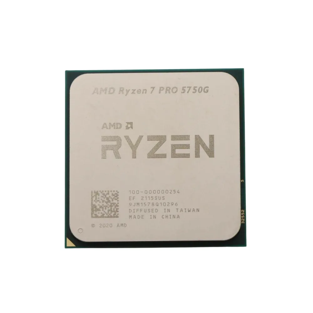 AMD Ryzen 7 PRO 5750G Tray Processor | 8 Core 16 Thread AM4 CPU with Radeon Vega 8 Graphics