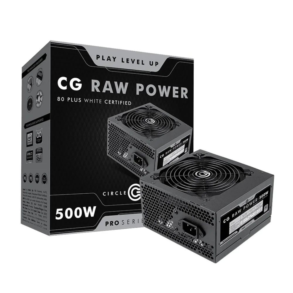 Circle CG RAW Power 500W Gaming PSU