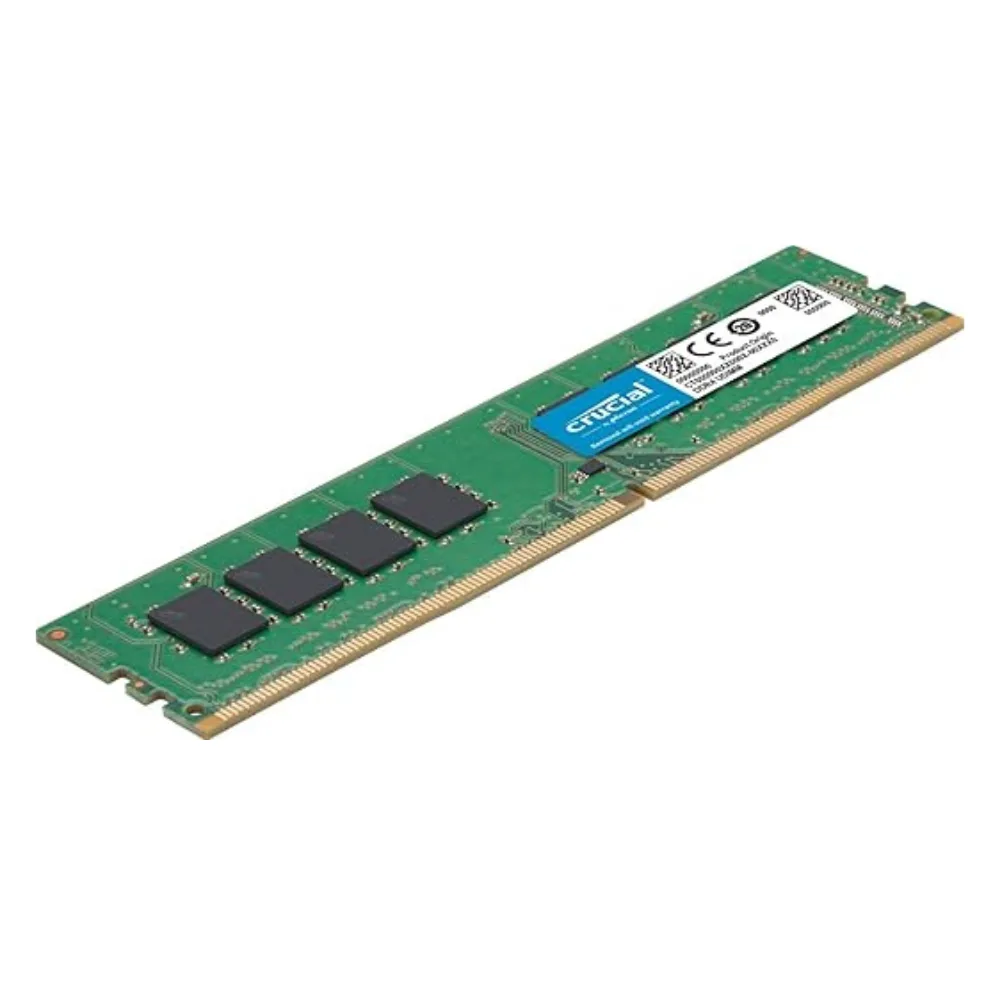 Crucial 8GB DDR4 2666MHz Desktop RAM CT8G4DFRA266 | 288-Pin UDIMM Memory