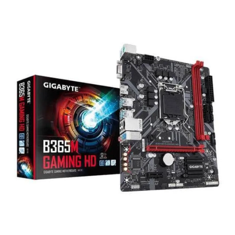 Gigabyte B365M Gaming HD DDR4 Micro-ATX Motherboard for Intel 8th & 9th Gen LGA 1151 Processors