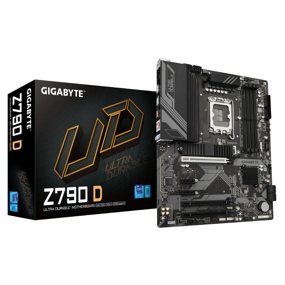 Gigabyte Z790 D DDR5 Motherboard | Intel Z790 | LGA1700 | PCIe 5.0 ATX Motherboard