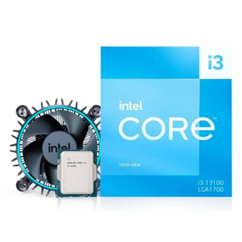 Intel Core i3-13100 Box Processor | 13th Gen LGA1700 4-Core 8-Thread CPU with UHD 730 Graphics