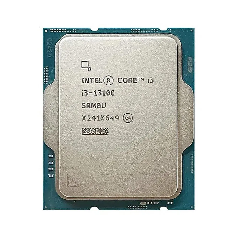 Intel Core i3-13100 Tray Processor | 13th Gen LGA1700 CPU | 4 Core 8 Thread | Up to 4.50GHz Turbo | Intel UHD 730 Graphics