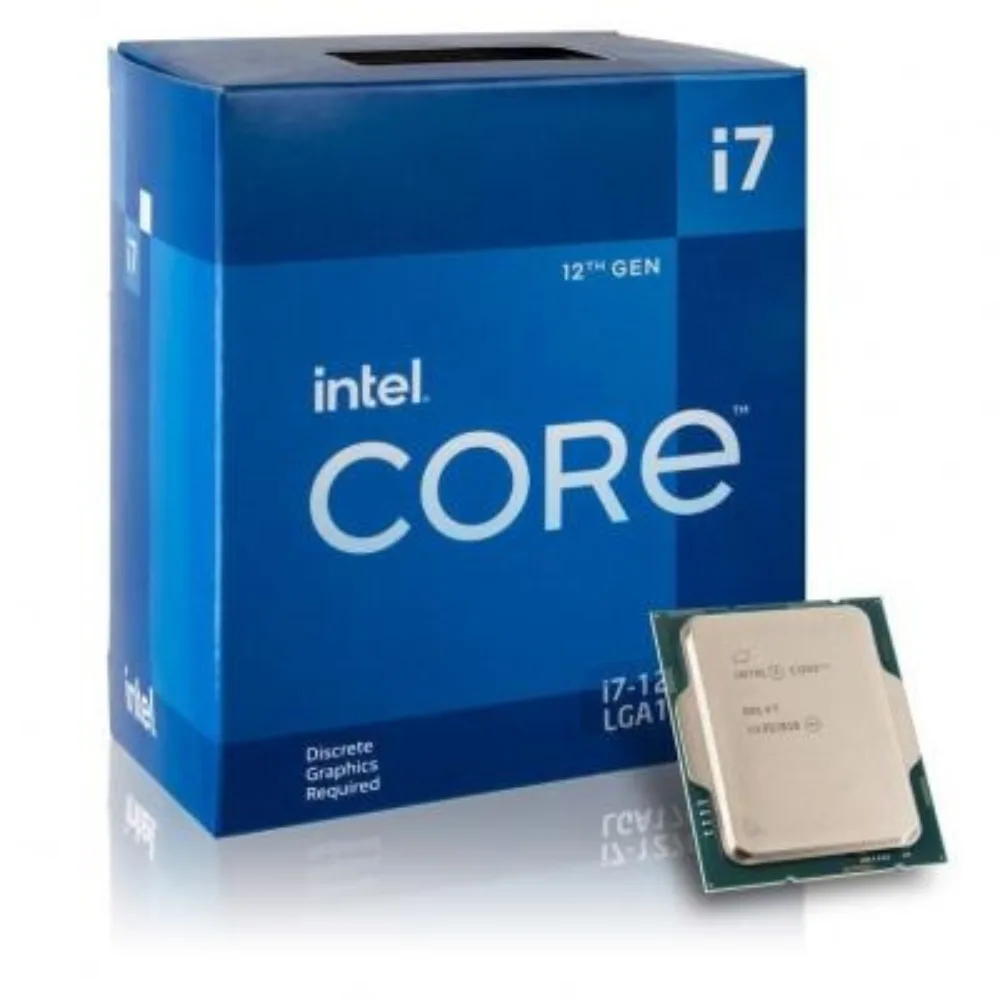 Intel Core i7-12700F Box Processor | 12-Core 20-Thread 12th Gen LGA1700 CPU for Gaming & Workstations