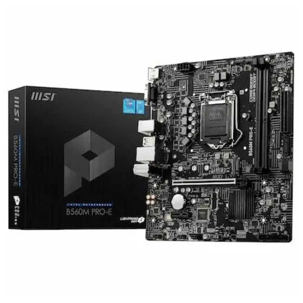 MSI B560M PRO-E Intel B560 LGA1200 Micro-ATX DDR4 Motherboard