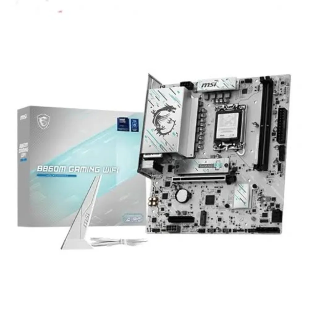 MSI B860M GAMING WIFI Motherboard | Intel B860 LGA1851 DDR5 Wi-Fi 7 Micro-ATX Motherboard