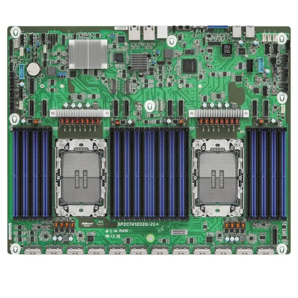 The JW C741 DDR5 16-Slot Motherboard is a high-performance enterprise server and workstation platform built on the Intel C741 chipset. Designed for dual Intel Xeon Scalable 4th and 5th Generation processors, it supports up to 4TB+ of DDR5 ECC RDIMM memory