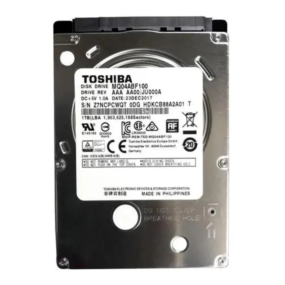 Toshiba 1TB AIO Hard Disk SATA 2.5 Inch Internal HDD for All-in-One PC